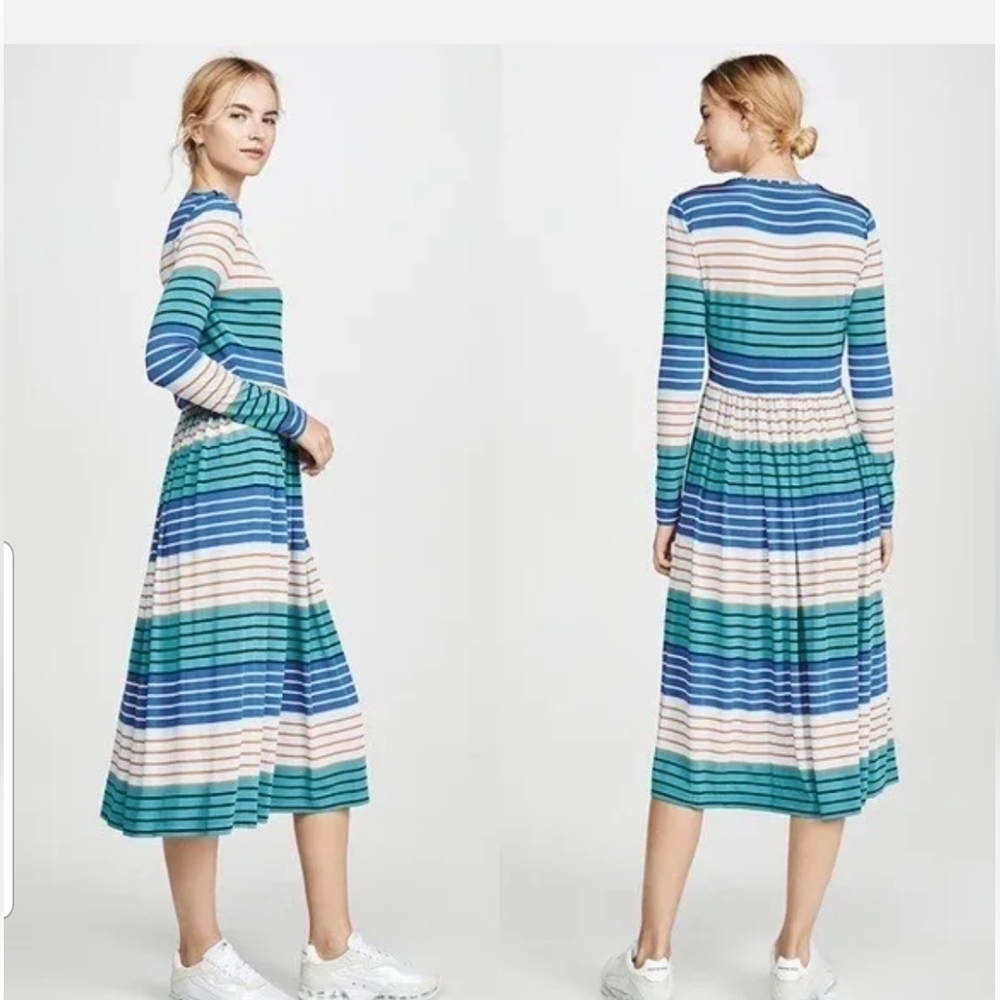 Stine Goya Pastel Stripes Dress